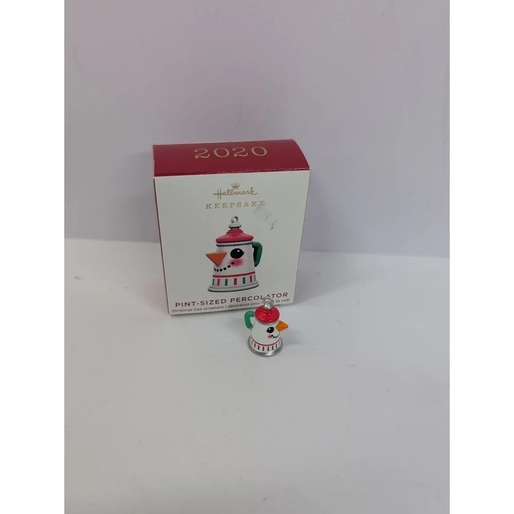 2020 Hallmark Ornament  PINT SIZED PERCOLATOR  Mini Ornament